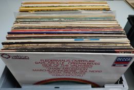 A Collection of Approximately 70 X Vinyl Mainly Classical Records Etc. Some Digital, Stereo Etc.