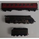 A Very Rare Collectable Hornby Dublo 3211 Mallard 60022 Engine and Tender and A Flying Scotsman C...