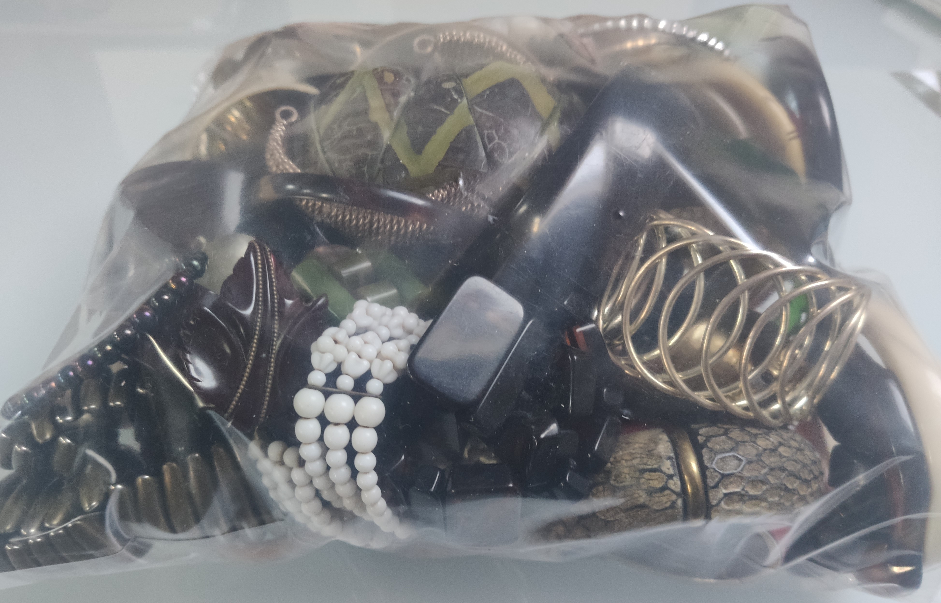 A Large Collection of Bracelets and Bangles In A Bag. Approximately 2KG. - Image 2 of 3