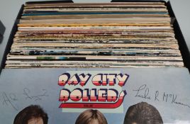 A Collection of Approximately 50 X Vinyl Records. Mainly 70s 80s Etc.