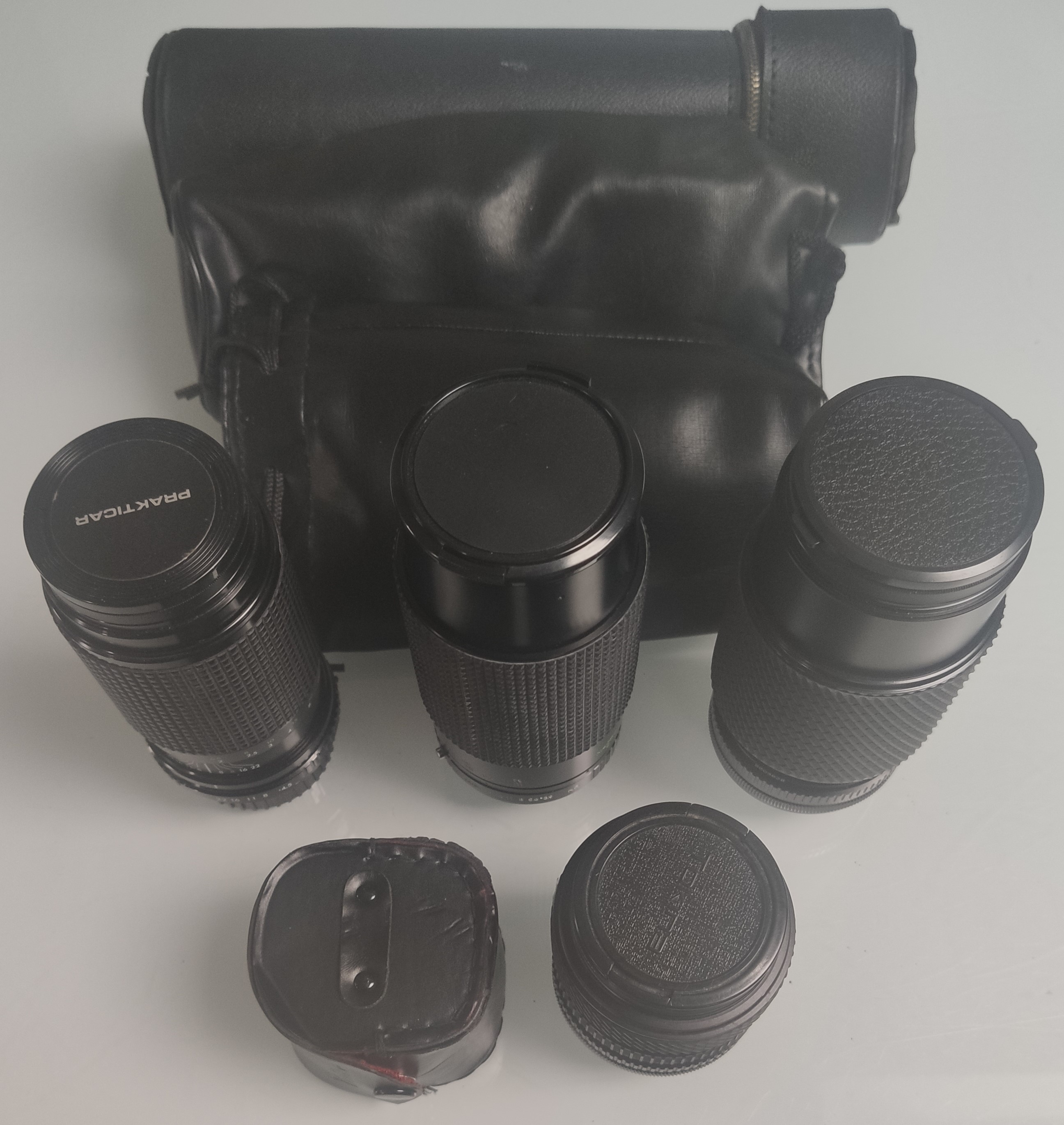 A Collection of 5 X Camera Lenses. Tokina – Pentacon – MNK – Vivitar Etc. - Image 2 of 7