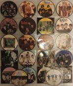 A Stunning Collection of 22 X The Beatles Picture Disks. Rare and Very Sought After.