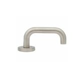 5 of 19mm Return To Door Lever Handle On Rose - 304 Satin Stainless Steel