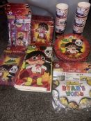 246pcs Ryan’s World Bundle Banners , Napkins, Plates, Cups, Loot Bags ++