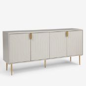 Brand New Mid-Century Style Four Door Sideboard/Buffet