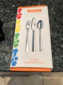 8 x Thomas 3 pce Stainless Steel Cutlery Set Top Quality