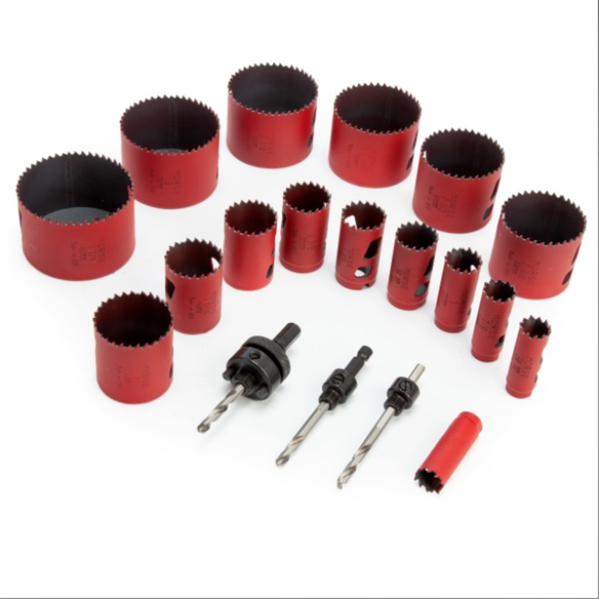 Morse MHS19GP 19 Piece Advance Bi-Metal Holesaw Kit Retail £229.99 Hole Saw Diameters – 19 - 83... - Image 2 of 2