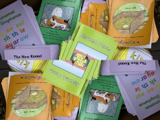 100 Asst Children's Reading Books, Early Learning, Vowels Etc.