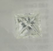 Loose IGI Princess Cut Diamond 1.03 Carats