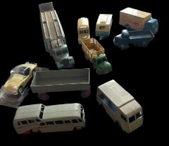 Collection of Dinky Diecast Cars Trucks