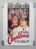 Casablanca Movie Poster Humphrey Bogart 1970 (#0680)
