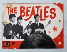 Beatles Pull Out Poster 1964 British Dell Magazine (#0041)