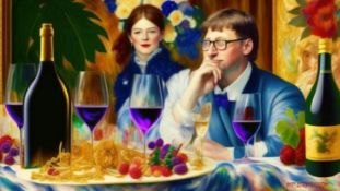 Mr. Jerusalem- Bill Gates At The Wine Table -D1