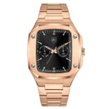 Men's Raymond Gaudin Chronograph RG200 Watch - Rose Gold Colour - Box + Papers