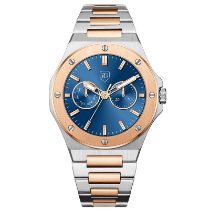 Mens Raymond Gaudin Chronograph Watch - Model RG300 Rose Gold