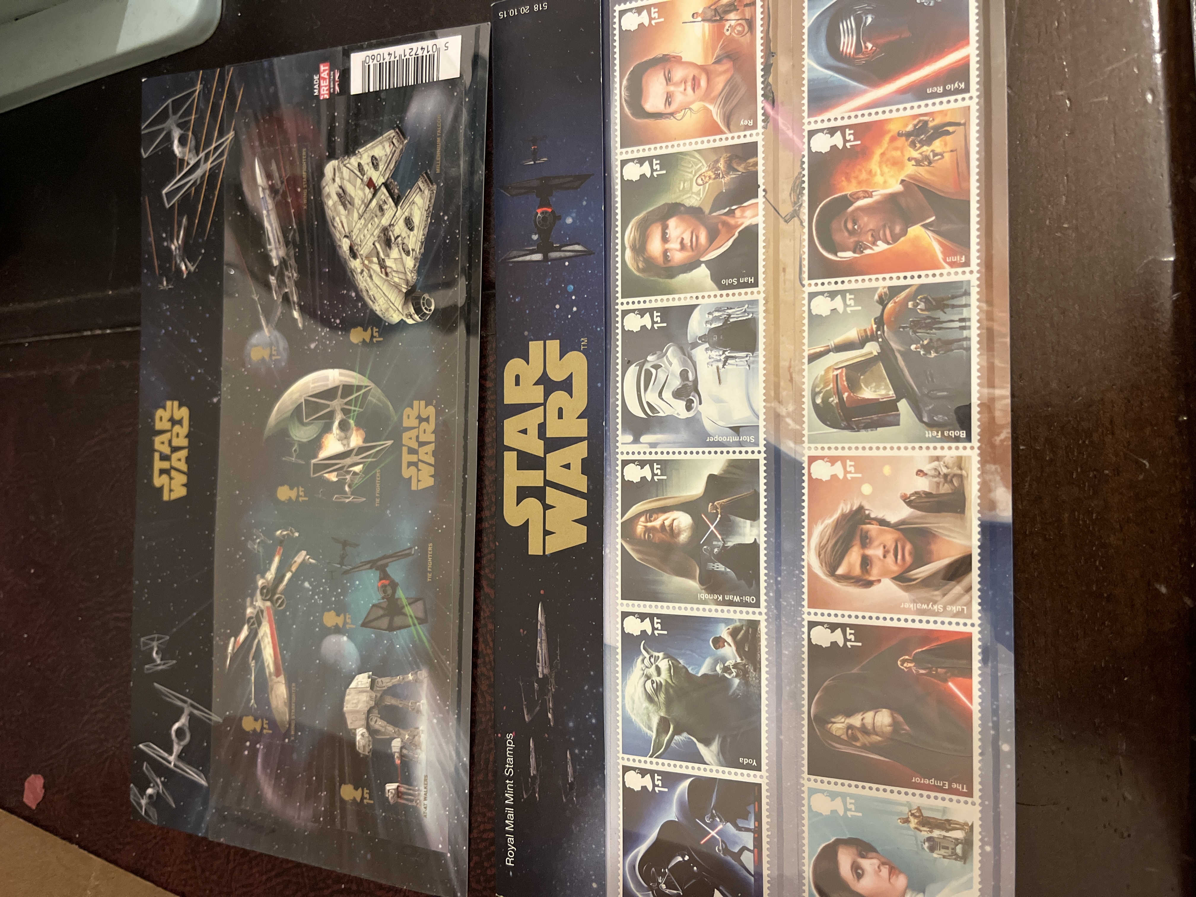 Star Wars Mint Stamps