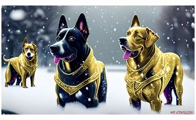 Mr. Jerusalem- Dogs In The Snow- D1