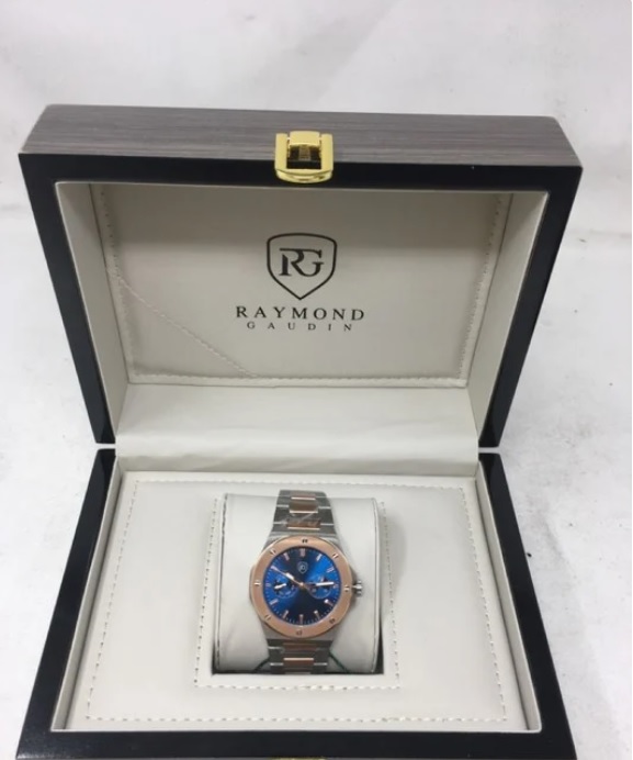Mens Raymond Gaudin Chronograph Watch - Model RG300 Rose Gold - Image 2 of 2
