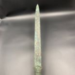 Rare Wonderful Antique Asian Bronze Sword, 62.7 CM.
