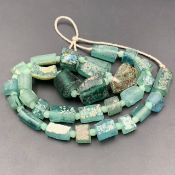 Ancient Roman Glass Beads, Beautiful Genuine Roman Glass Beads, 1 String