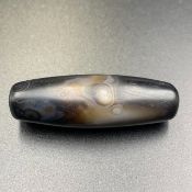 Antique Tibetan Agate Bead, Excellent Suleimani Agate Bead