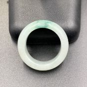 22.70 Cts Natural Jadeite Ring From Myanmar.