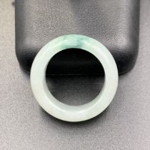 22.70 Cts Natural Jadeite Ring From Myanmar.