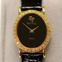 Paul Picot / Diamond - Ladies Yellow Gold Wristwatch