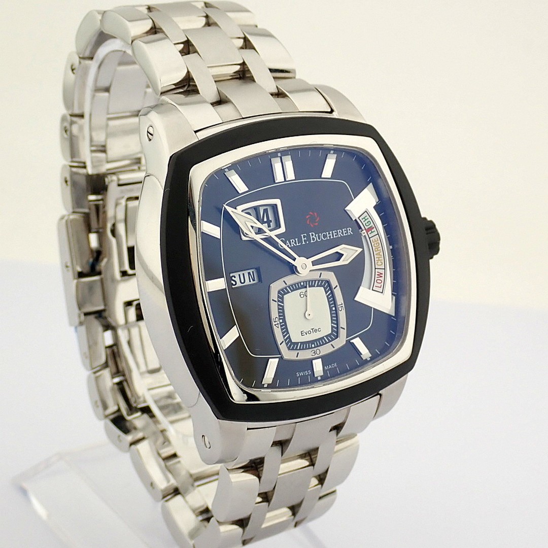 Carl F. Bucherer / Patravi Evotec Power Reserve - Gentlemen's Steel Wristwatch - Image 6 of 12