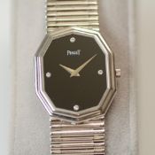 Piaget / Diamond - Ladies White Gold Wristwatch
