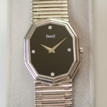 Piaget / Diamond - Ladies White Gold Wristwatch