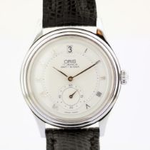 Oris / Unworn Wrist 17 Jewels Anti-Shock - Gentlemen's Steel Wristwatch