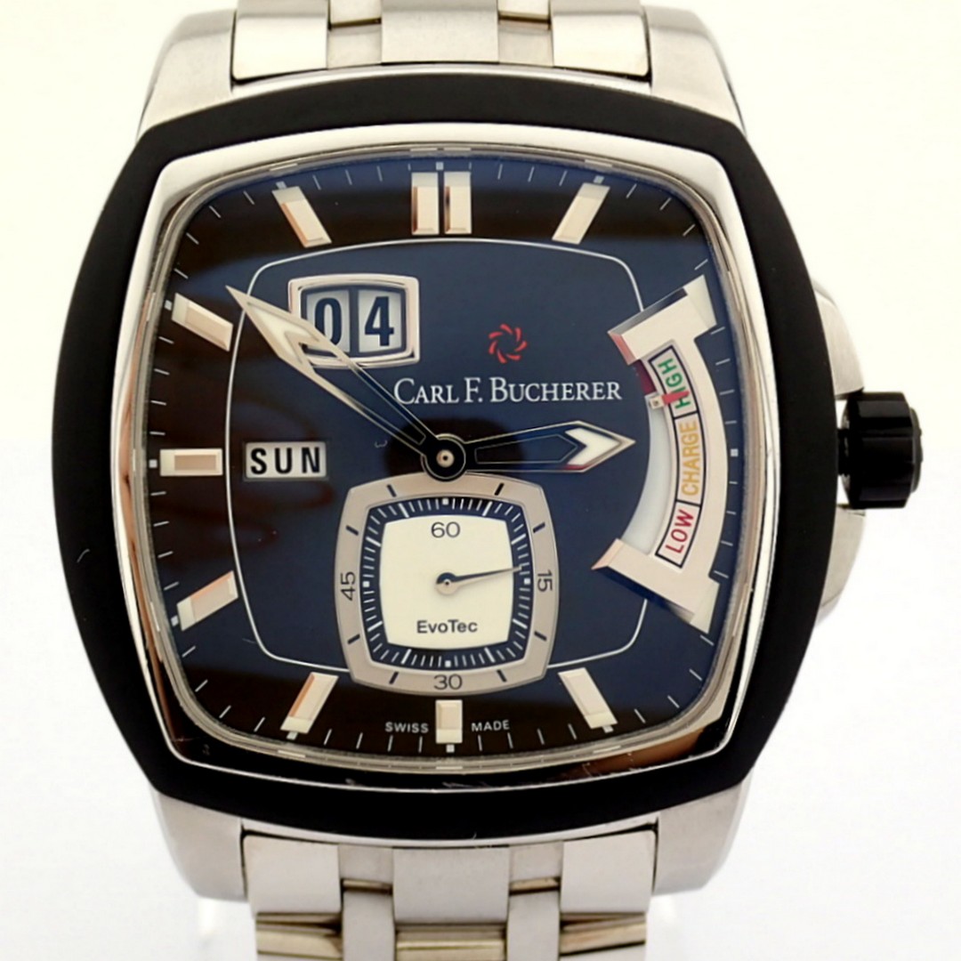 Carl F. Bucherer / Patravi Evotec Power Reserve - Gentlemen's Steel Wristwatch - Image 12 of 12