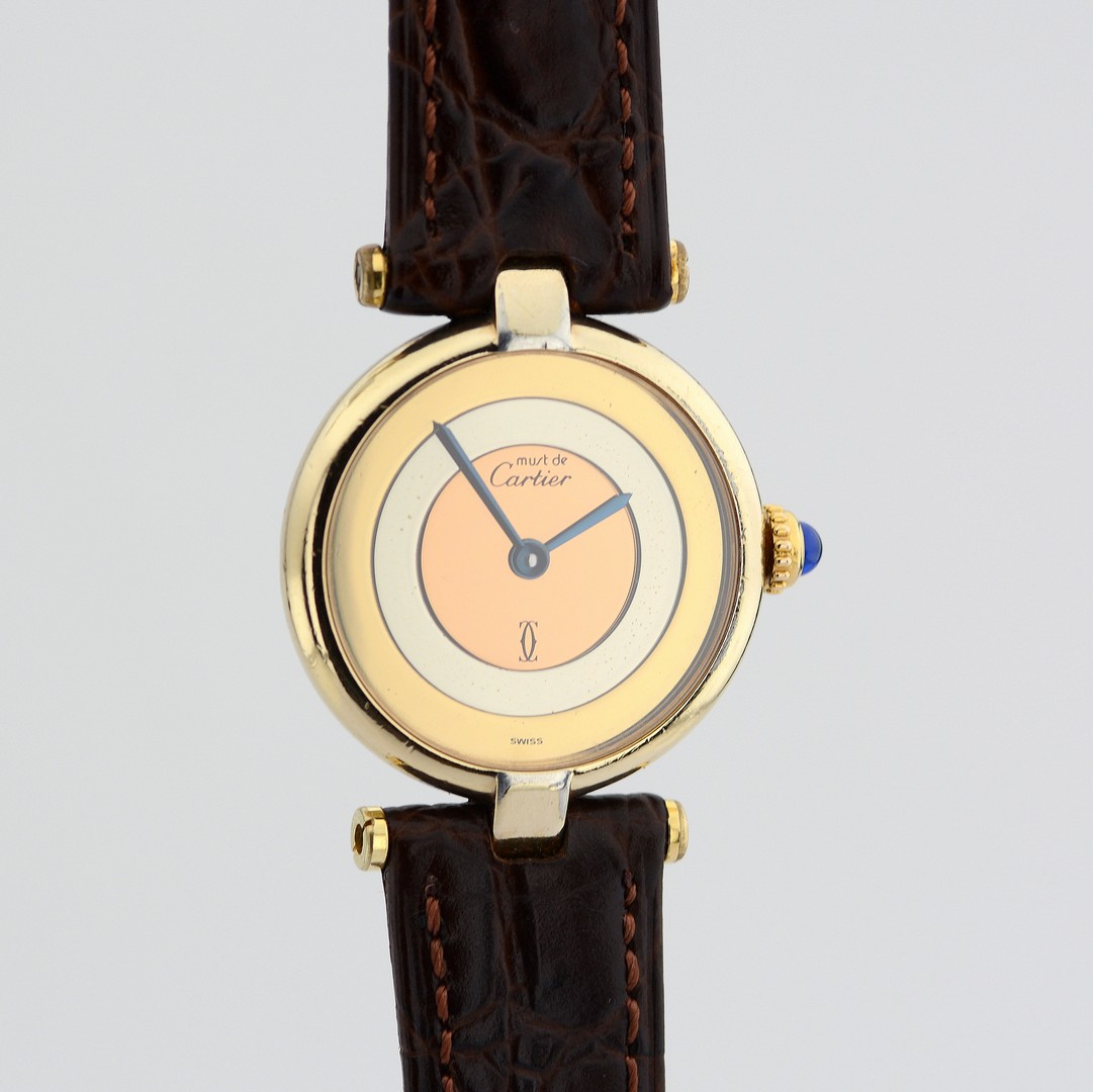 Cartier / Must de - Ladies Steel Wristwatch - Image 3 of 8