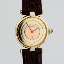 Cartier / Must de - Ladies Steel Wristwatch