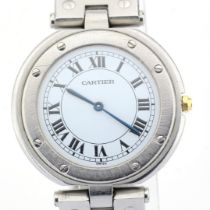 Cartier / Santos de Cartier - Ladies Steel Wristwatch