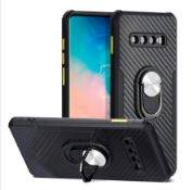 Case For Samsung Galaxy S10, Premium Slim Armour Case With 360 Degree Rotating Ring Holder