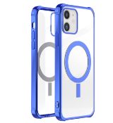 Magnetic Case For iPhone 12 Pro Max Compatible With MagSafe, Ultra Slim Clear Back Shockproof Pho...