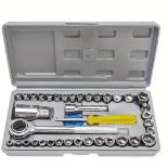 40 pc Ratchet Wrench Set / Socket Set