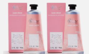 2 x Pink Sugar Hand Cream Moisturiser 4 Dry Hands, Shea Butter Vitamin E Enriched