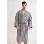 Brand New Light Grey Luxury Robe Size S/M