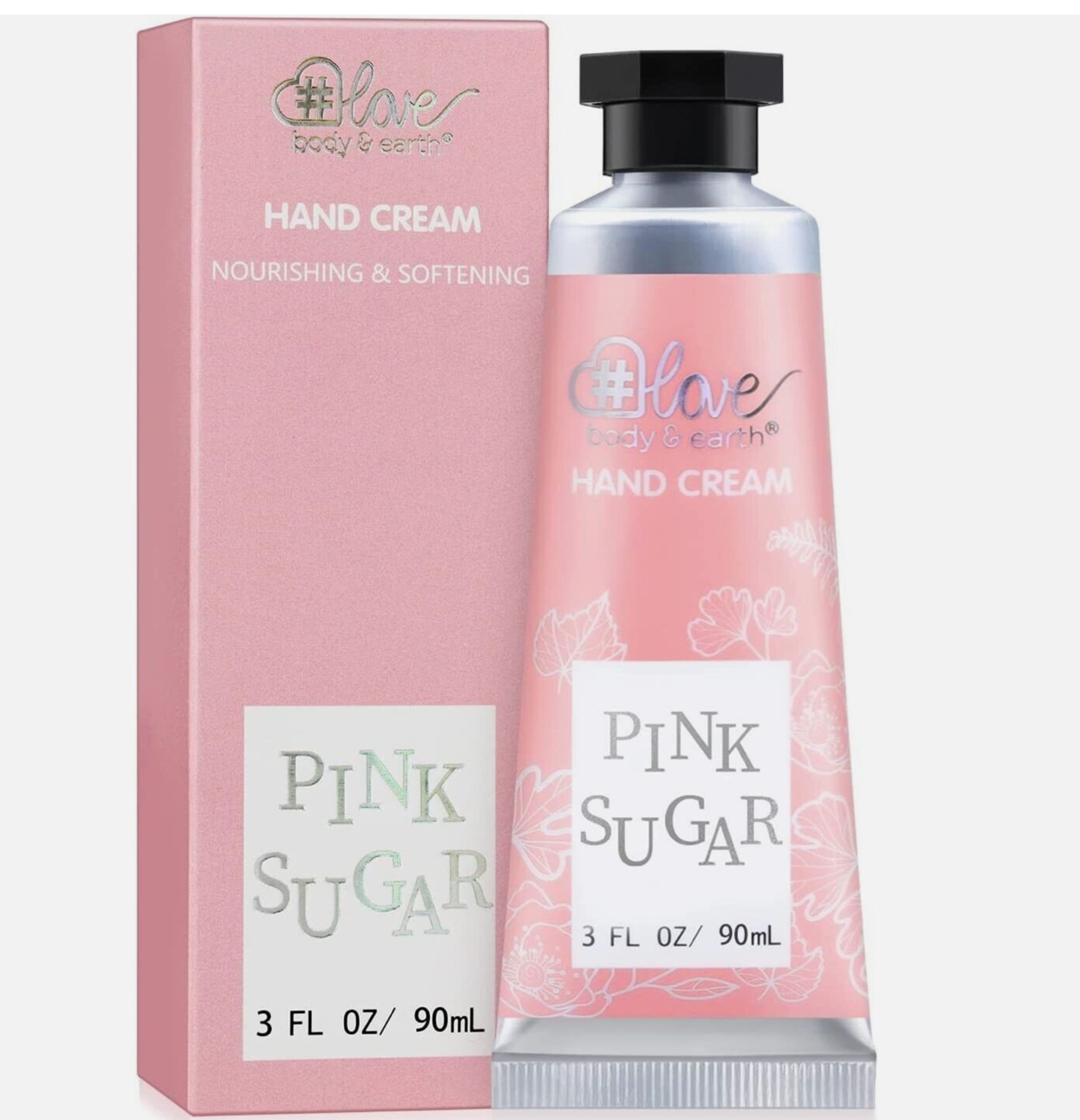 2 x Pink Sugar Hand Cream Moisturiser 4 Dry Hands, Shea Butter Vitamin E Enriched - Image 6 of 6