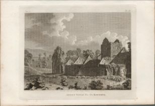 Abbey Boyle Co Roscommon Rare 1791 Francis Grose Antique Print.