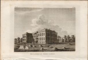 Monasterevan Abbey Co Kildare F. Grose 1794 Antique Copper Block Engraving.