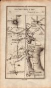 Ireland Rare Antique 1777 Map Co Galway Co Clare Village and Towns & Areas.