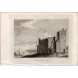 Slade Castle Co Wexford Rare 1792 Francis Grose Antique Print.