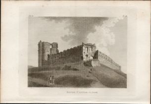 Roche Castle Dundalk Co Louth Grose 1791 Antique Copper Block Engraving.