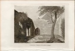 Christ Church Island Co Sligo Rare 1793 Francis Grose Antique.