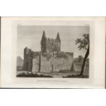 Birmingham Castle Athenry Co Galway F. Grose 1793 Antique Copper Block Engraving.