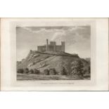 Cashel Cathedral & Rock Co Tipperary F. Grose 1792 Antique Copper Block Engraving.